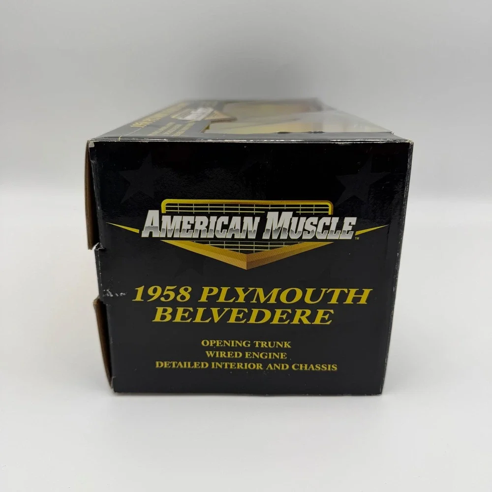 ERTL 1958 Plymouth Belvedere Pistachio American Muscle Limited Edition 1:18